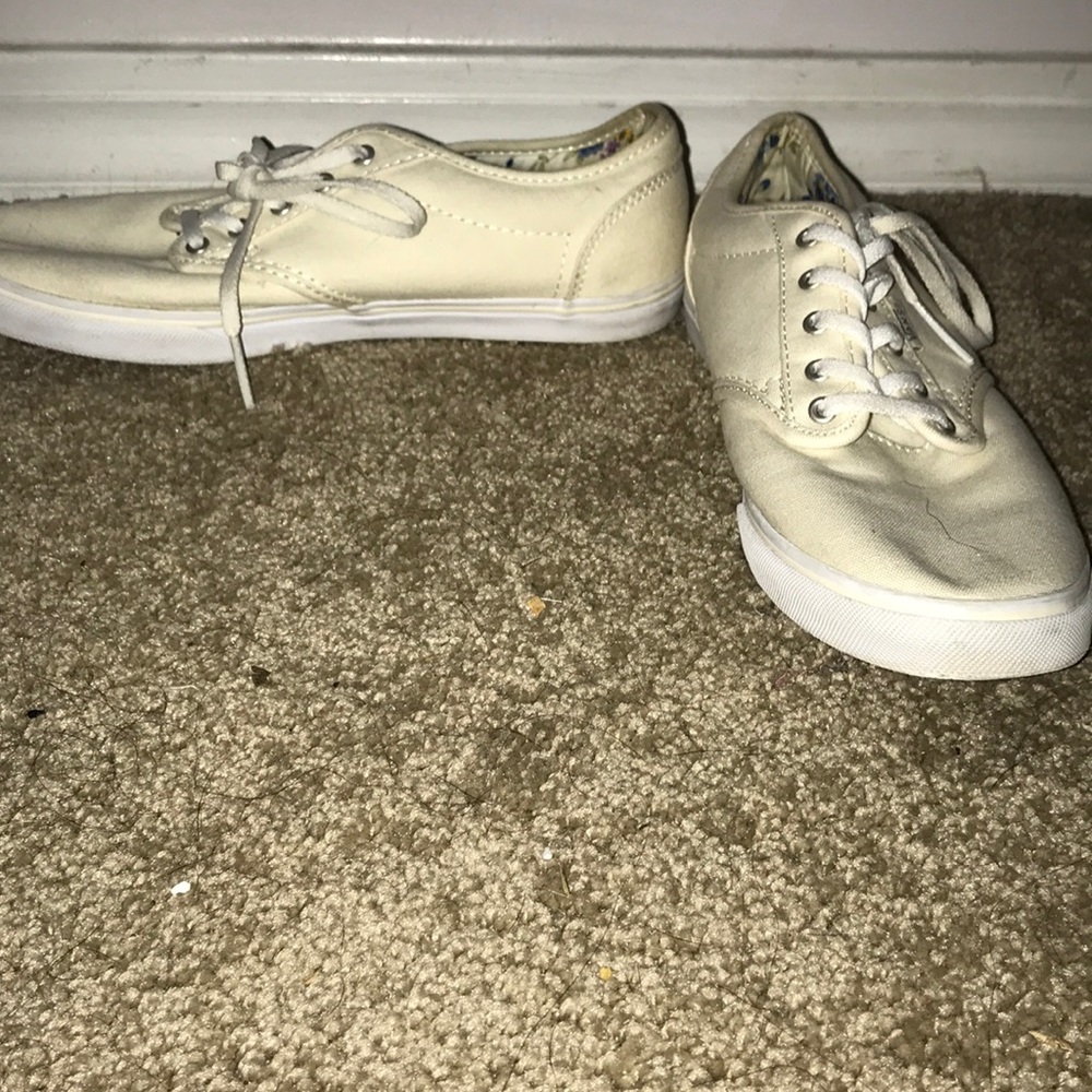 Cream vans